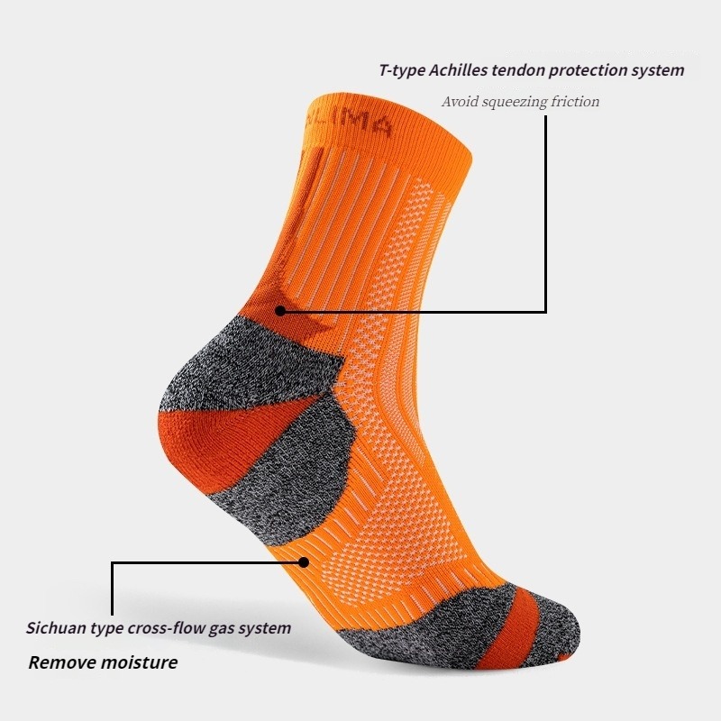 스포츠 양말 습기 흡수 전문 마라톤 러닝 양말 통기성  - Athletic Sock Cushion 리뷰 및 가격