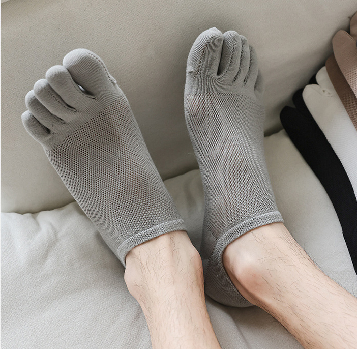 남성용 투명 발가락 양말 5켤레, 여름용 얇은 면 소재 - Toe Sock Split 리뷰 및 가격